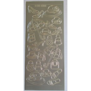 Stickers med dameting