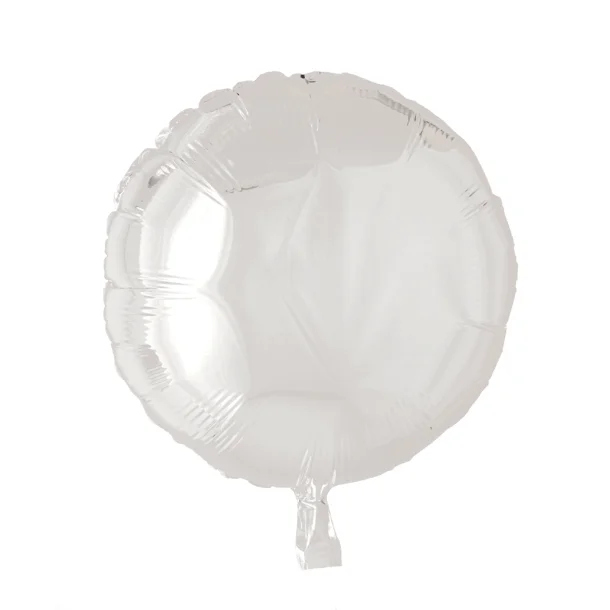 Folie ballong Runda VIT 46 cm