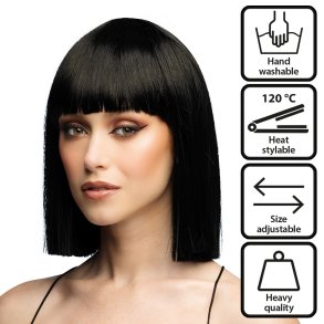 Sort Paryk Djamilla Stilbar