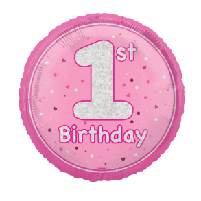 Folieballon 1 rs Pige