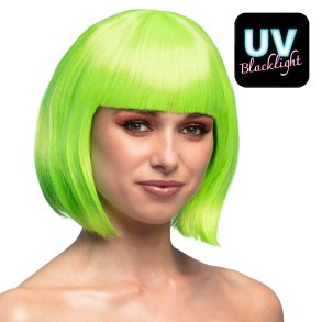 Neongr�n Peruk UV
