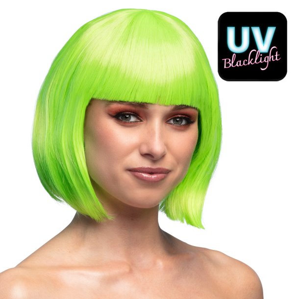 Neongr�n Peruk UV