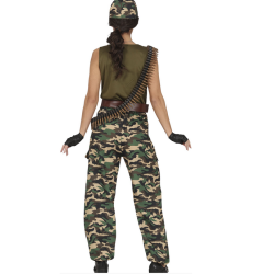 Lieutenant kvinde kostume