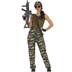 Lieutenant kvinde kostume