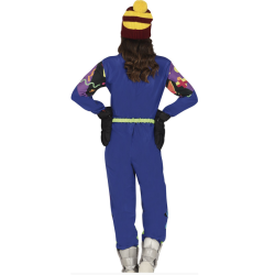 80-tals skidkostym fr kvinnor