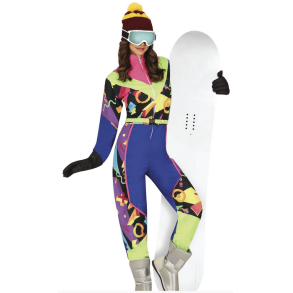 80-tals skidkostym fr kvinnor