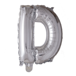 Folie ballon Bogstaver - SLV, 41 cm