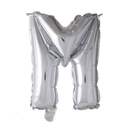 Folie ballon Bogstaver - SLV, 41 cm