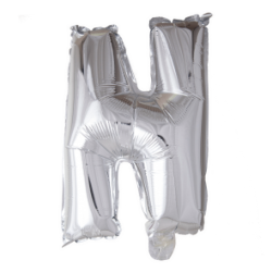 Folie ballon Bogstaver - SLV, 41 cm