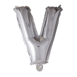 Folie ballon Bogstaver - SLV, 41 cm