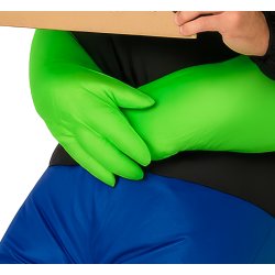 Oppusteligt B�res af Alien Kostume