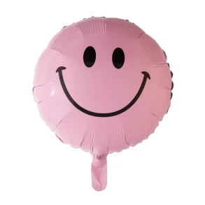 Smiley folieballon Lyserd