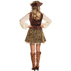 Pirate Treasure-kostym f�r kvinno