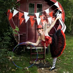 Strumpbyxor harlekin 