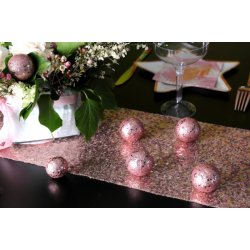 Dekorationskulor i Rosegold