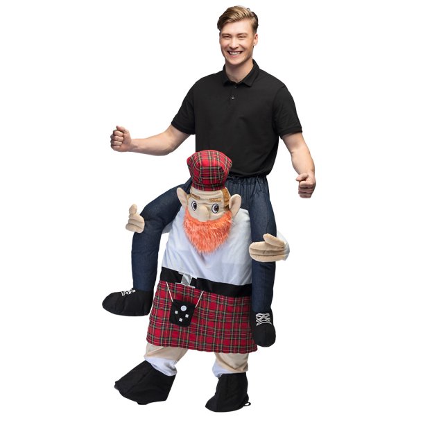 Carry Me kostume Funny Scotsman (one size)