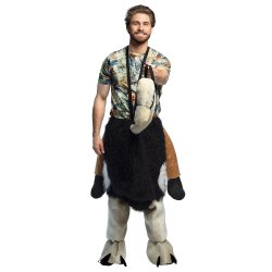 Sjovt �ride p� struds� kostume