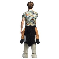 Sjovt �ride p� struds� kostume