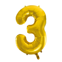 Folie ballon TAL 86 cm GULD