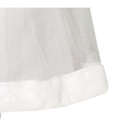 Vit prinsesskostym f�r flickor