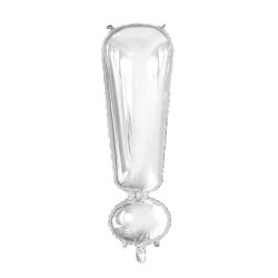 Folieballong BOKSTAVER - SLV 102cm