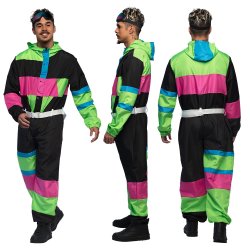 Ski suit 80's dude 