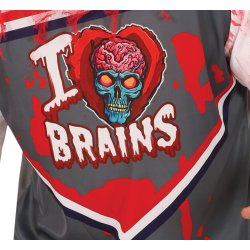 Zombie Rugby Spiller Kostume til Mand