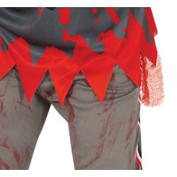 Zombie Rugby Spiller Kostume til Mand