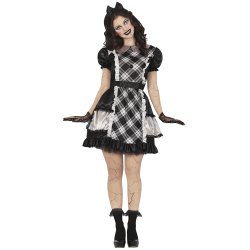 Porceln Dukke Halloween Voksen