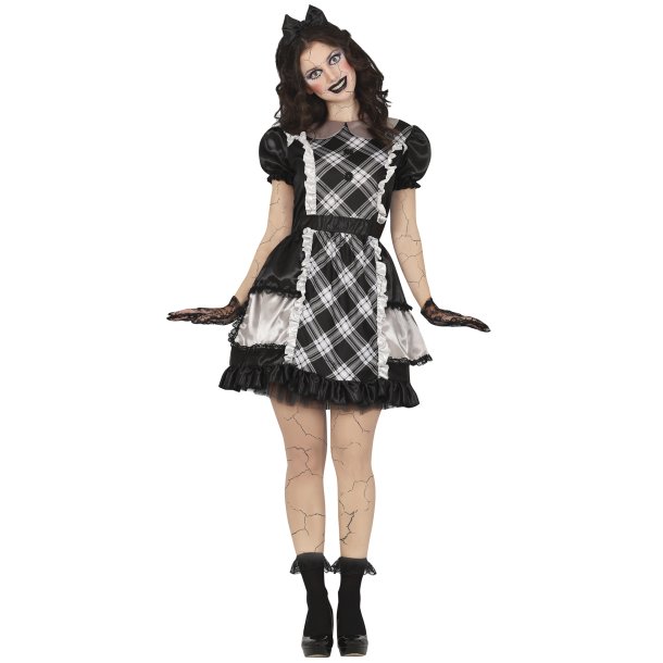 Porceln Dukke Halloween Voksen