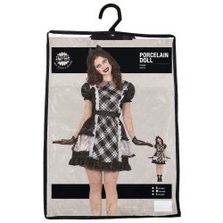 Porceln Dukke Halloween Voksen