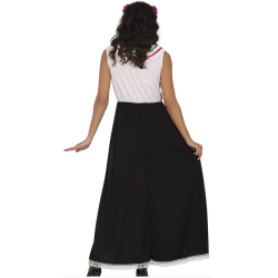 Day of the Dead kostym - Kvinna