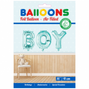Folie ballong BOY 41 cm