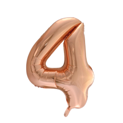 Folieballong  Tal 66 cm ROSEGOLD  