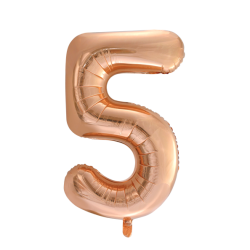 Folieballong  Tal 66 cm ROSEGOLD  