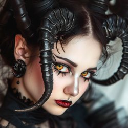 Linser i gul-rd 1d - Hell fire