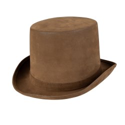 Hg hatt - Brun