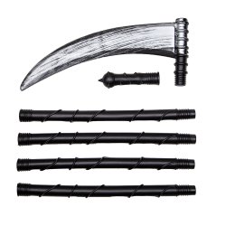 Manden med leen vben 140cm