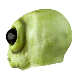 Grn Alien mask latex