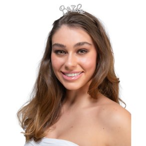 `Brud' Tiara silver