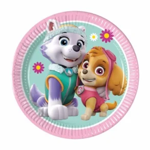 Paw Patrol Tallerken i lyserd