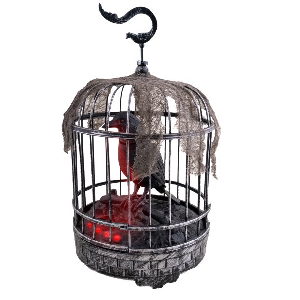 Krage i bur 32cm