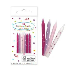 Kagelys - lyserd - 12 stk 