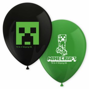 Minecraft balloner 8stk