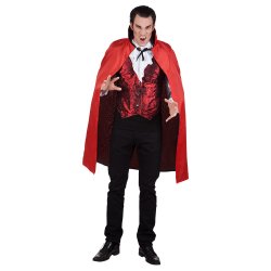 Bloodlust V�ndbar Cape Svart/R�d�