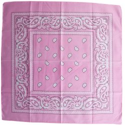 Cowboy bandana i rosa