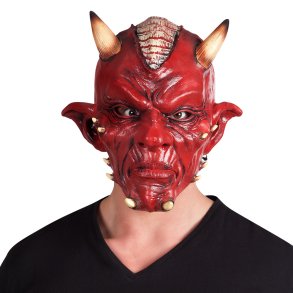 Dj�vel Deluxe Latexmaske 