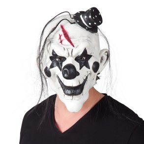 Latex maske Psycho clown