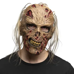 Zombie maske med hr