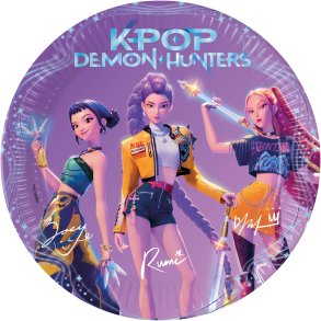 K-pop Demon Hunters Tallerkener